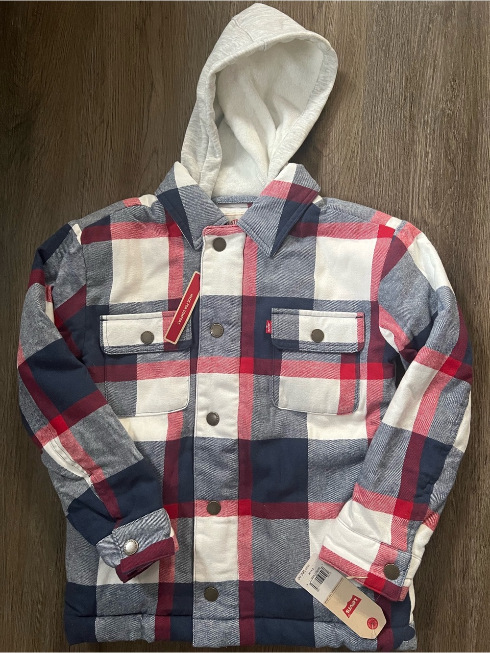 Levi's fleece lined boys jacket